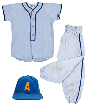 Cal Ripken Jr. Game Used Little League Uniform: Jersey & Pants With Cap (Ripken LOA)